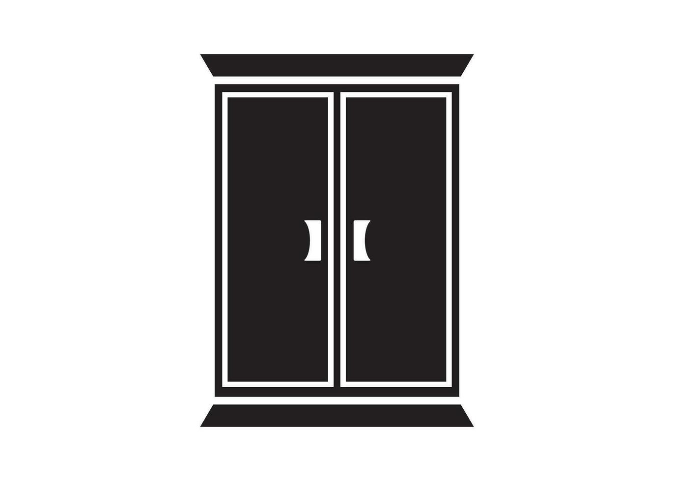 cupboard icon design template vector isolated