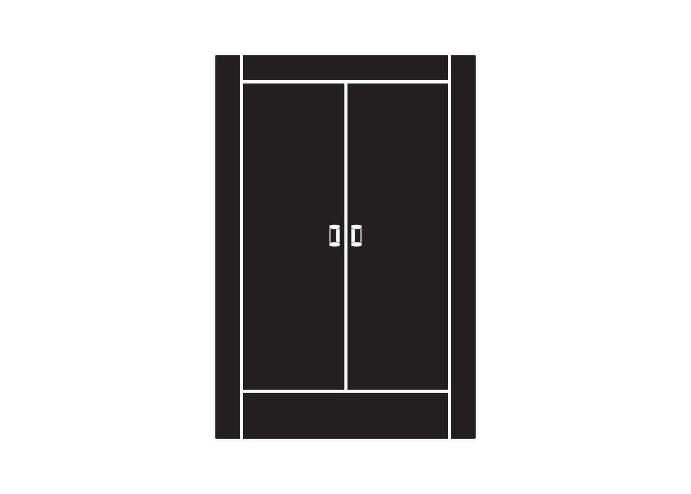 cupboard icon design template vector isolated