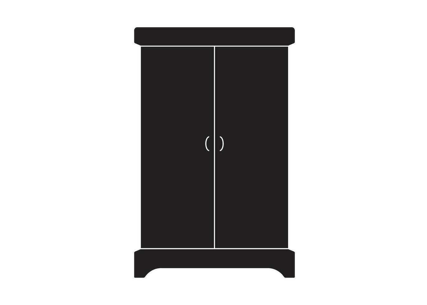 cupboard icon design template vector isolated