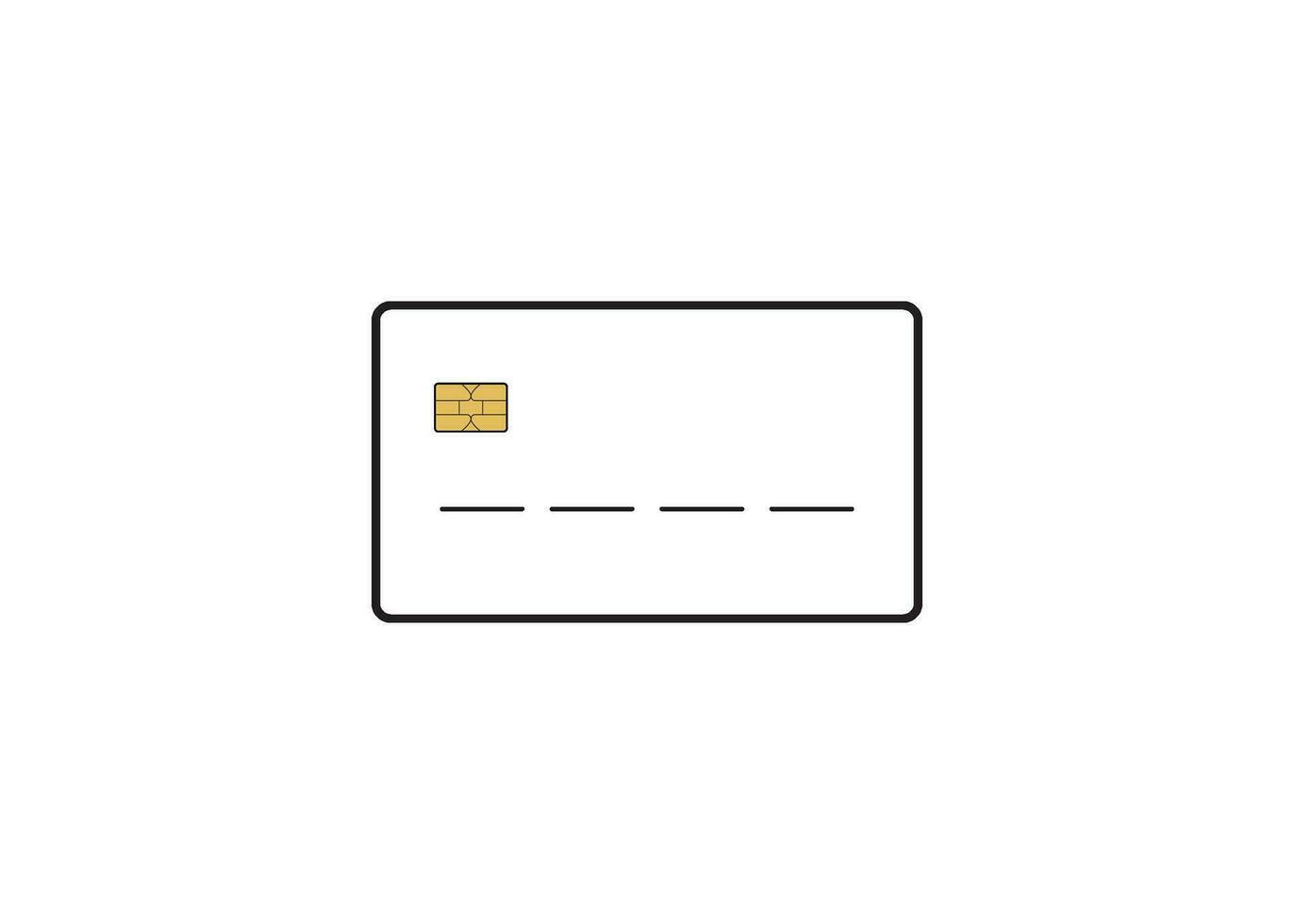 debit card icon vector