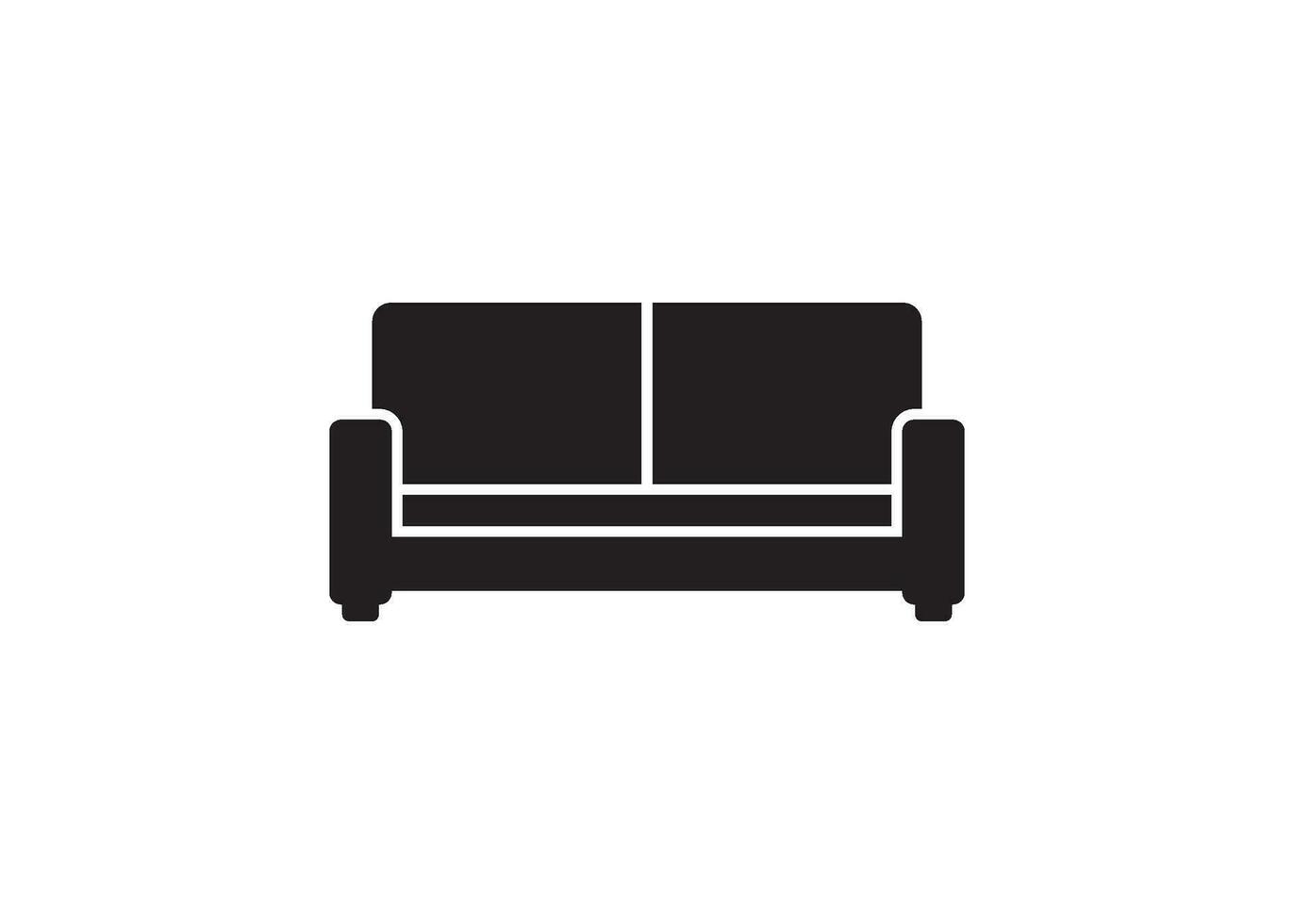 sofa icon design vector