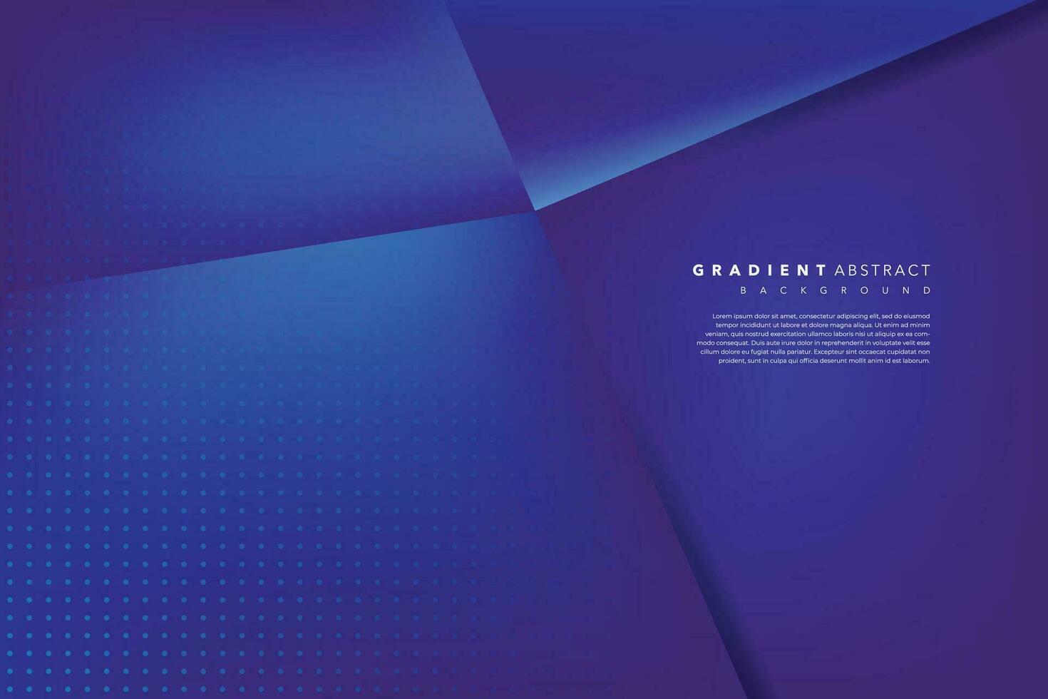 blue gradient abstract background design vector