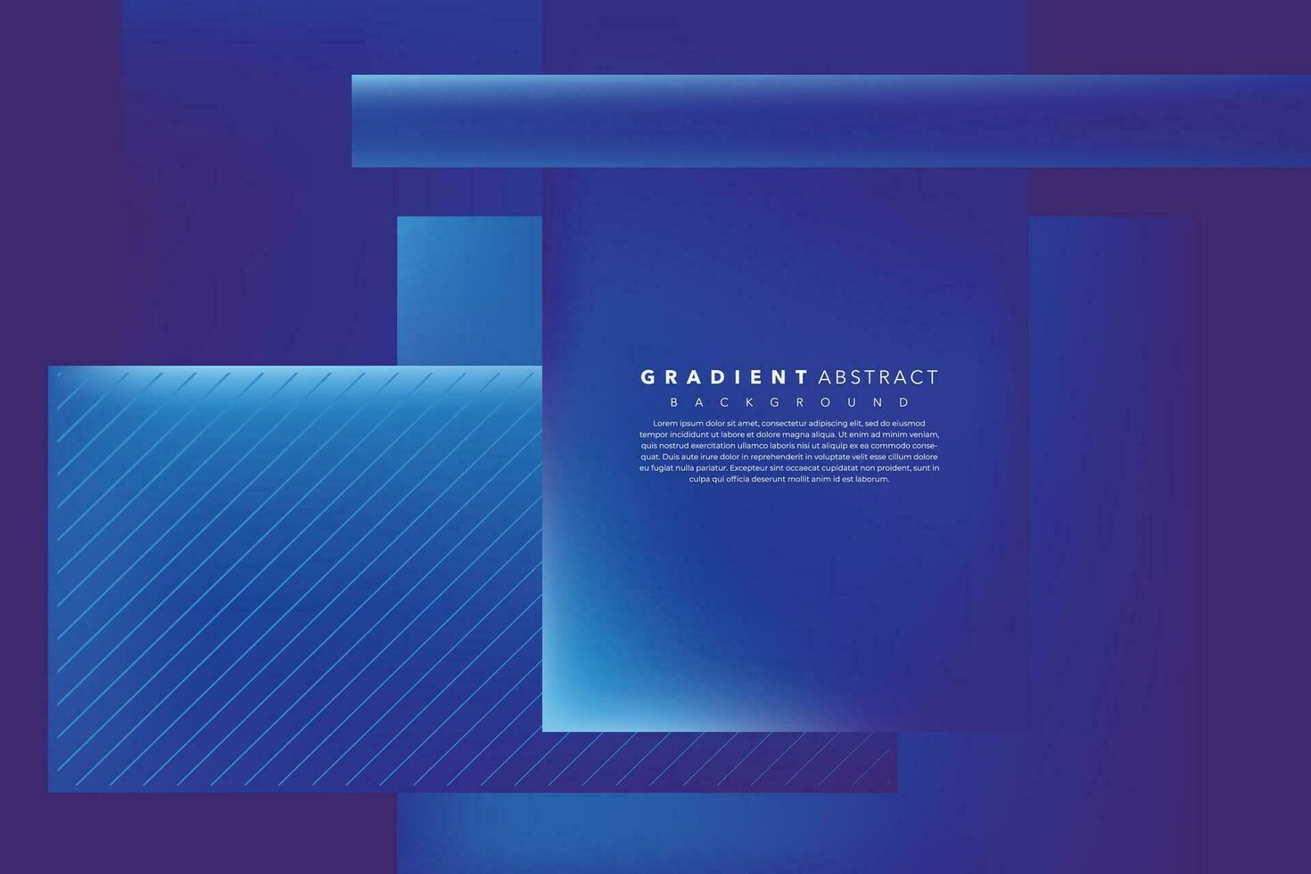 blue gradient abstract background design vector