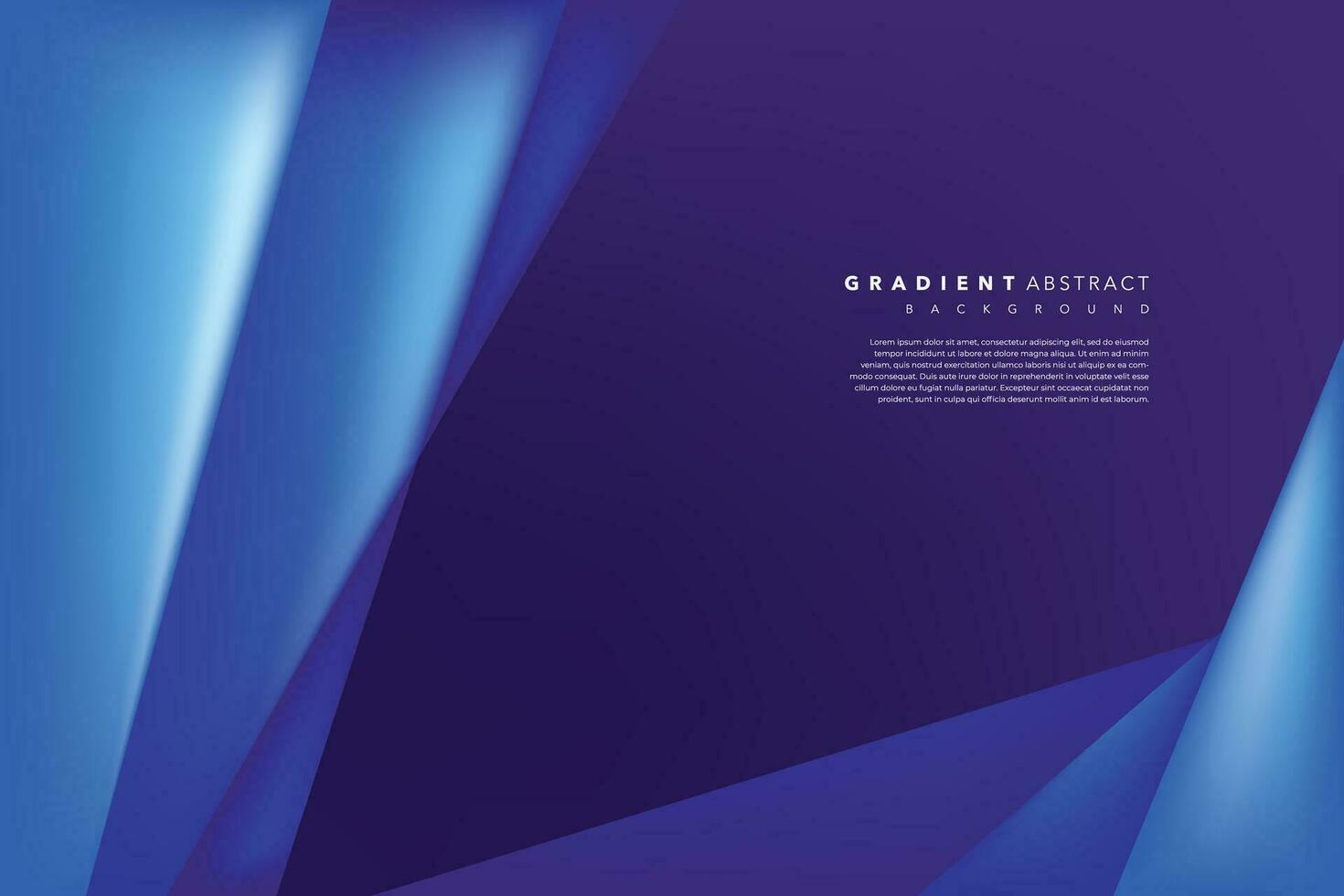 blue gradient abstract background design vector