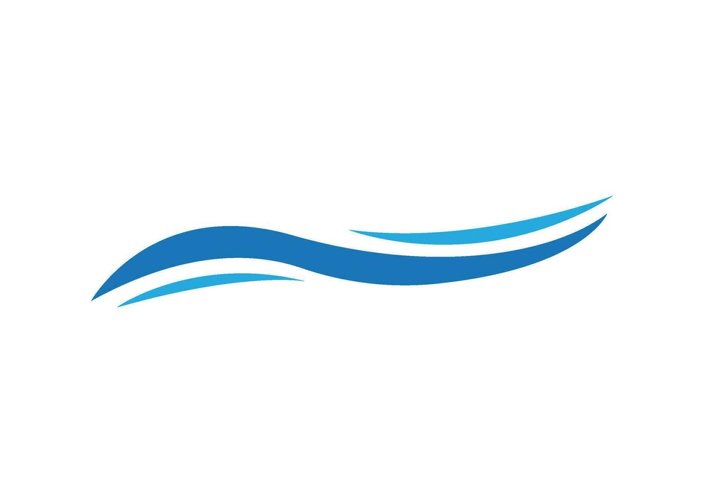 wave icon design vector