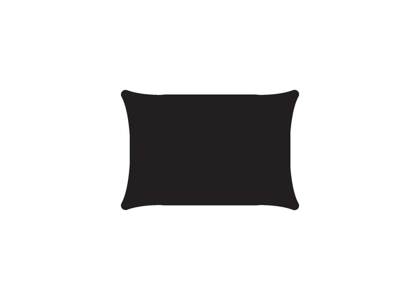 pillow icon design vector