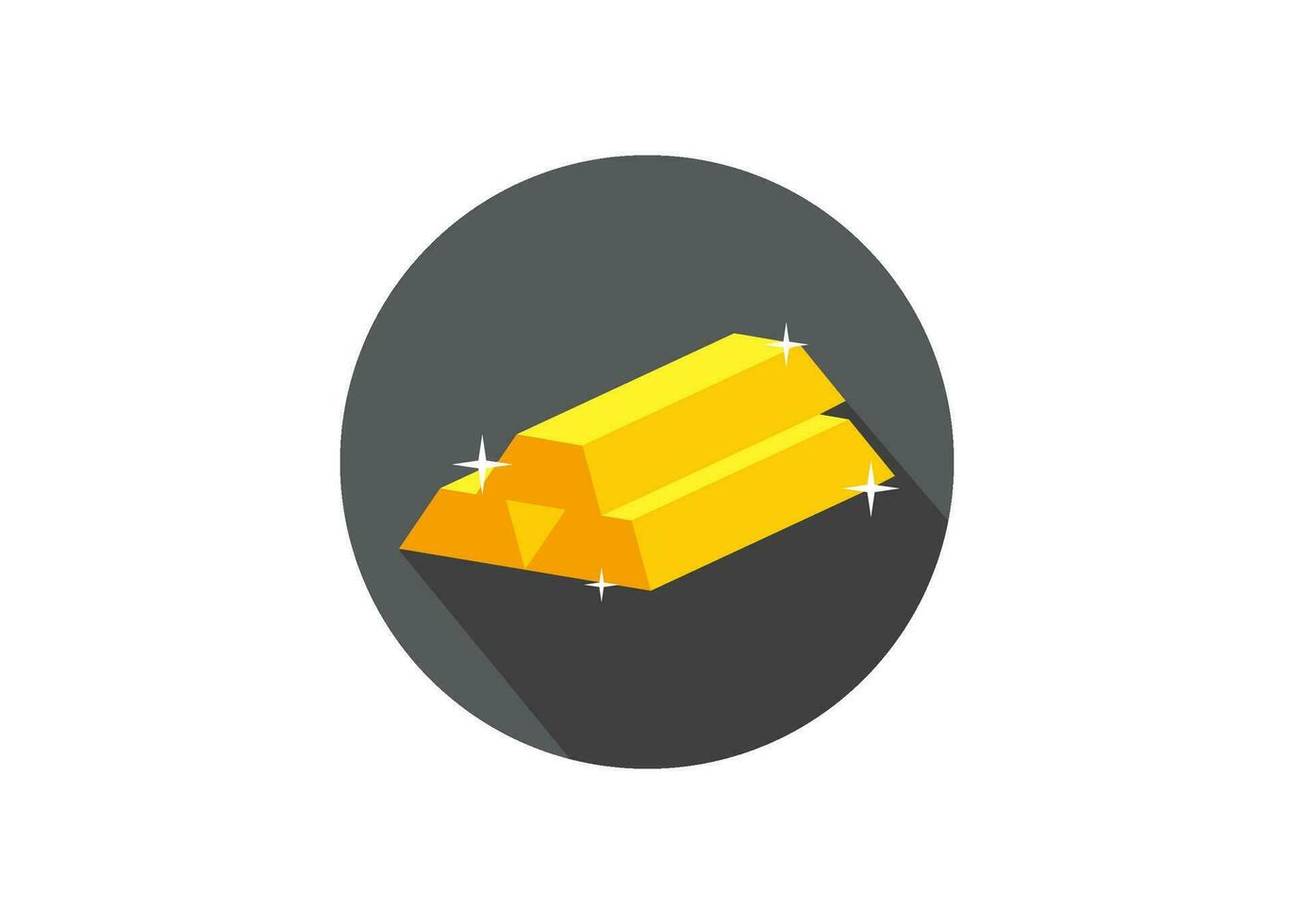 gold icon design vector