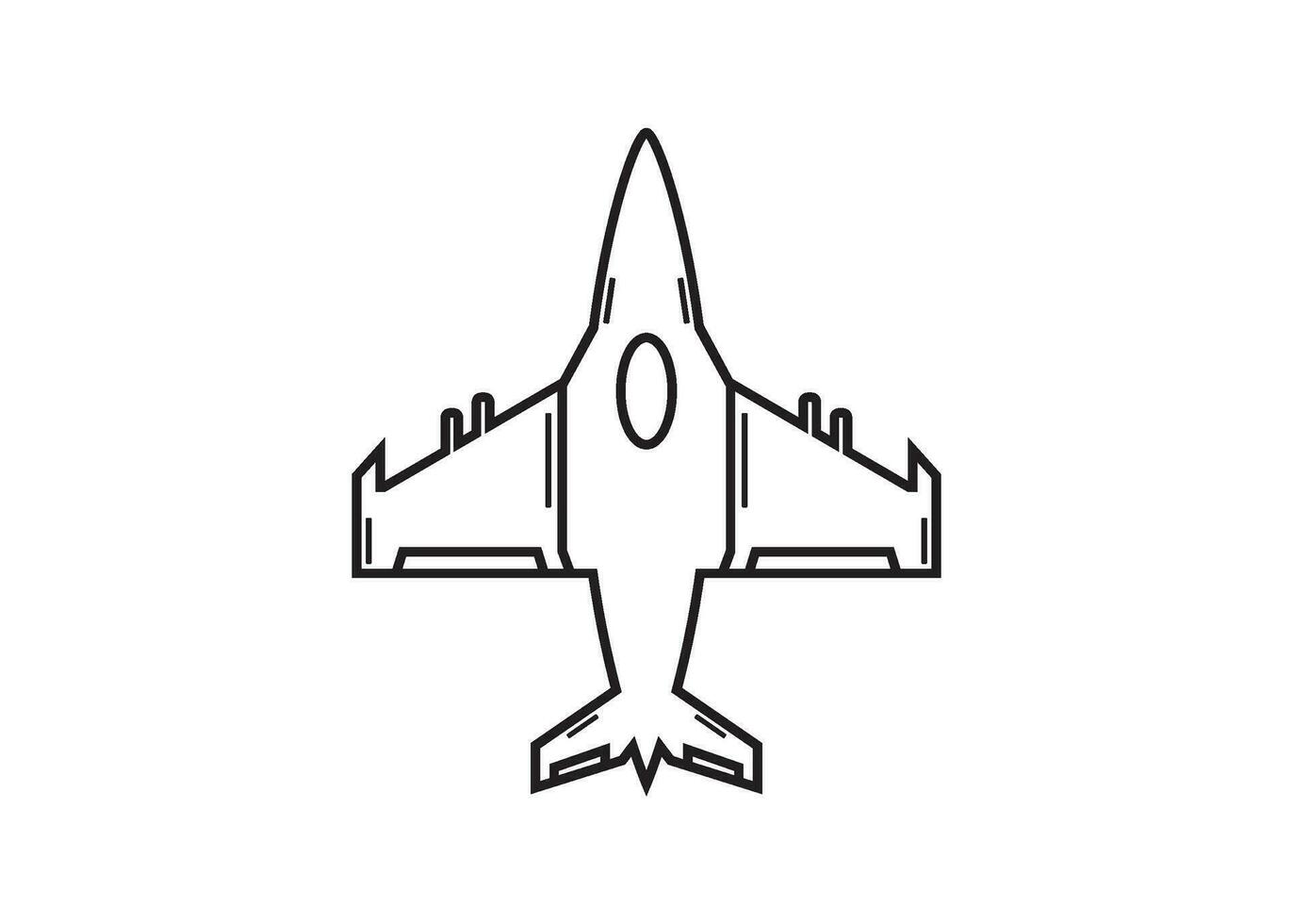 jet icon design vector