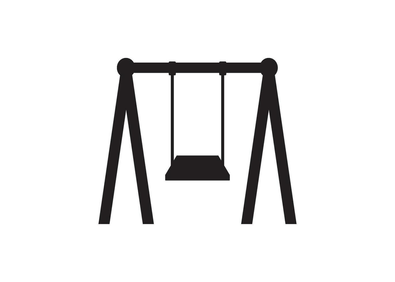 swings icon design template vector isolated