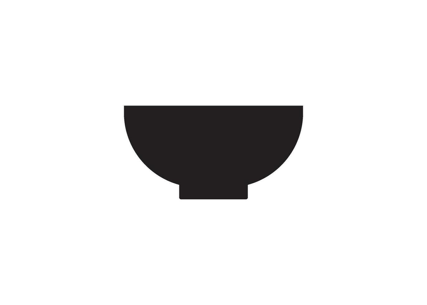 bowl icon design vector