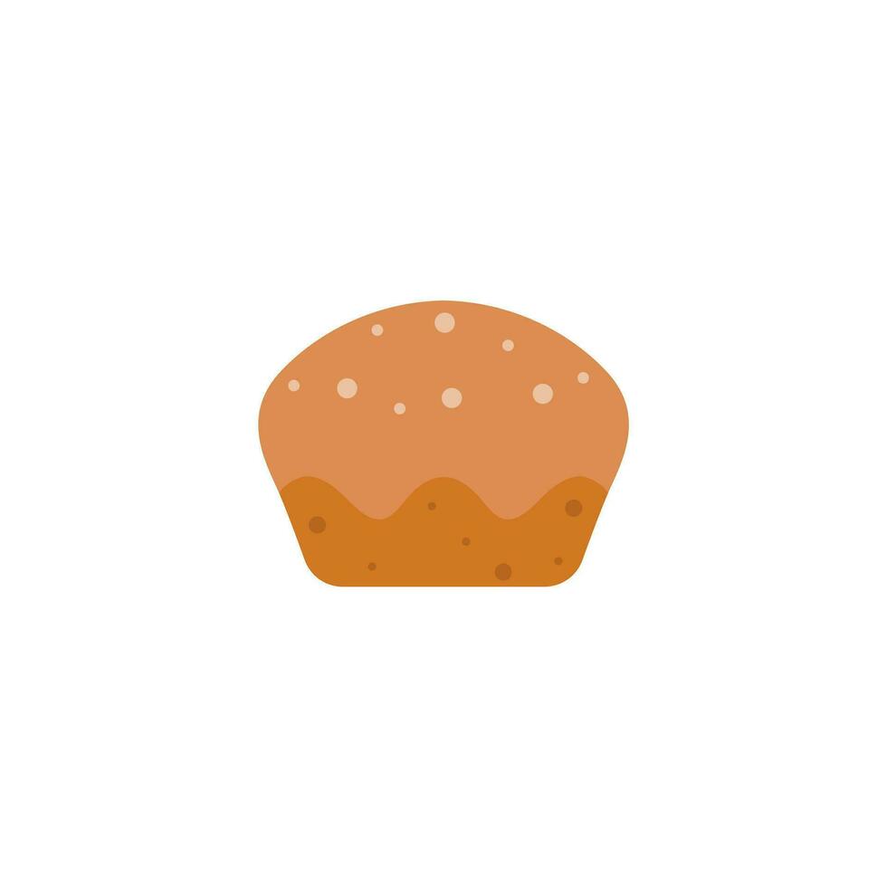 bread flat design vector illustration isolated on white background