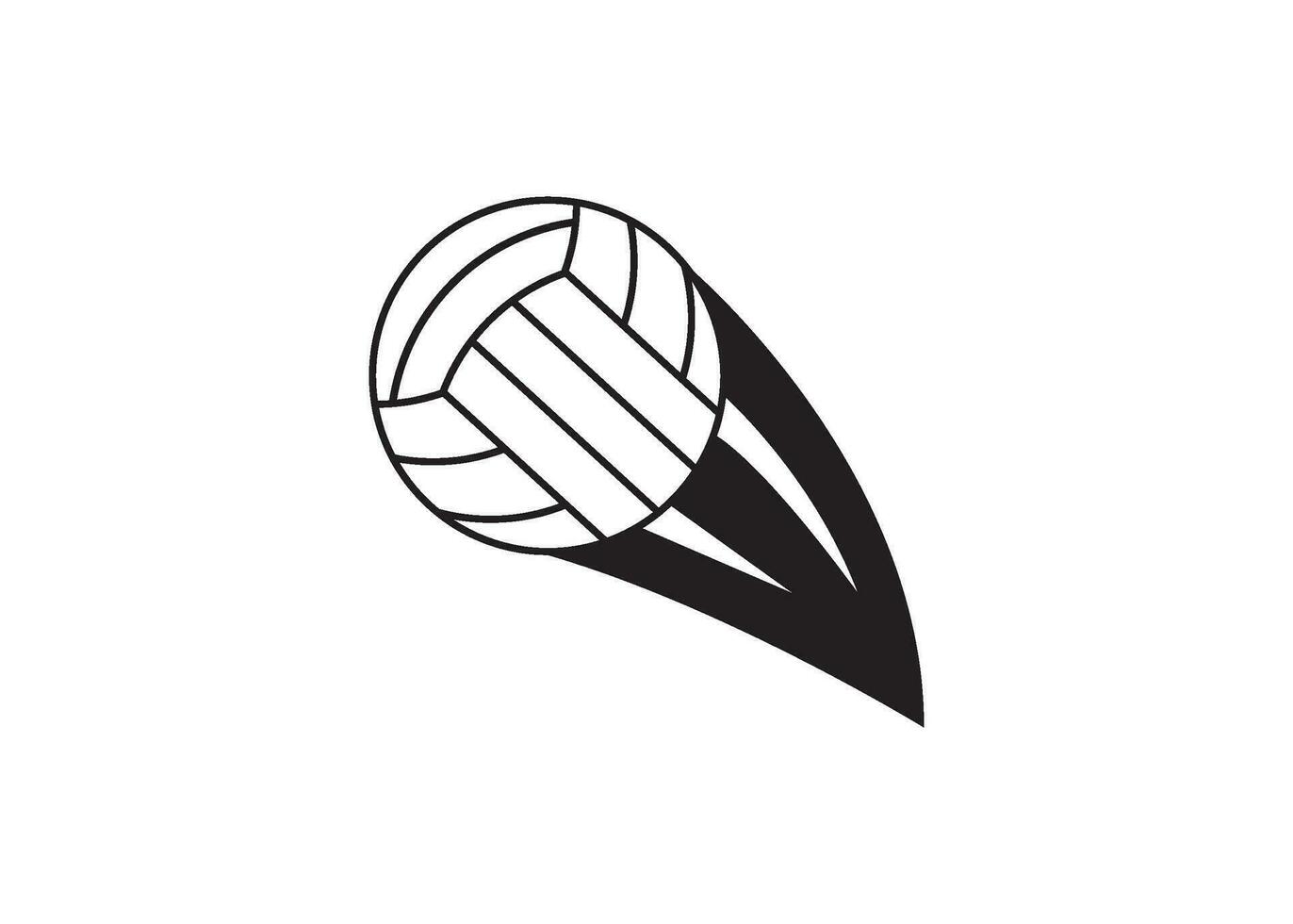 volleyball icon design vector