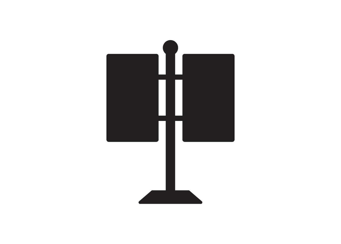 signage icon design vector