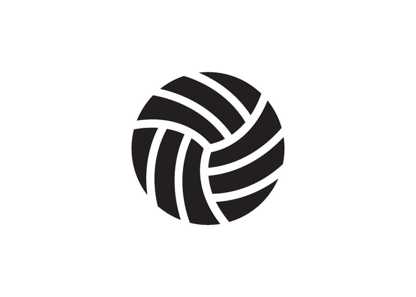 volleyball icon design vector