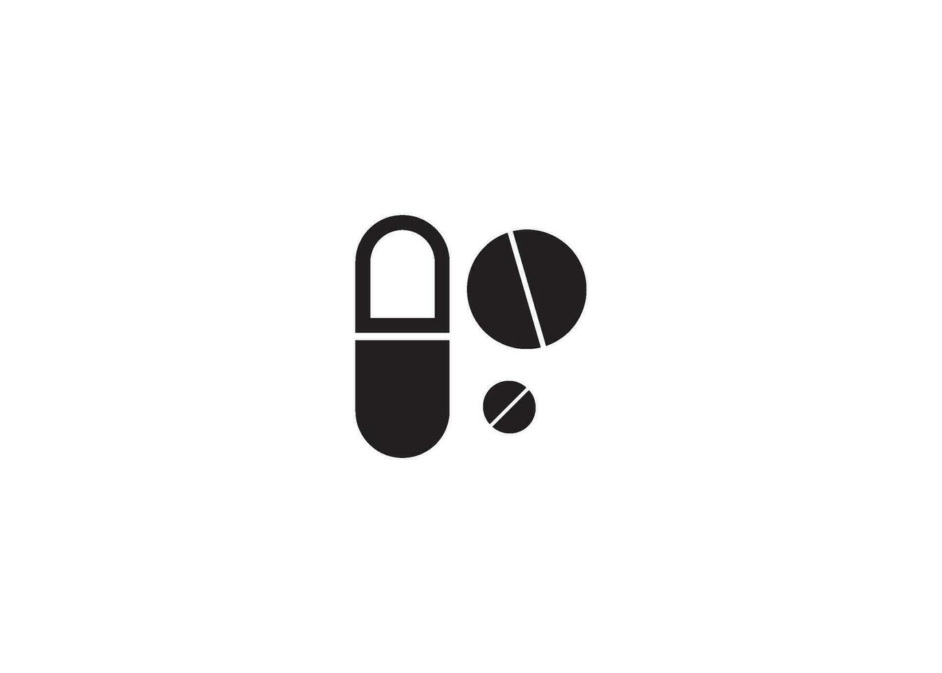 drug icon design template vector