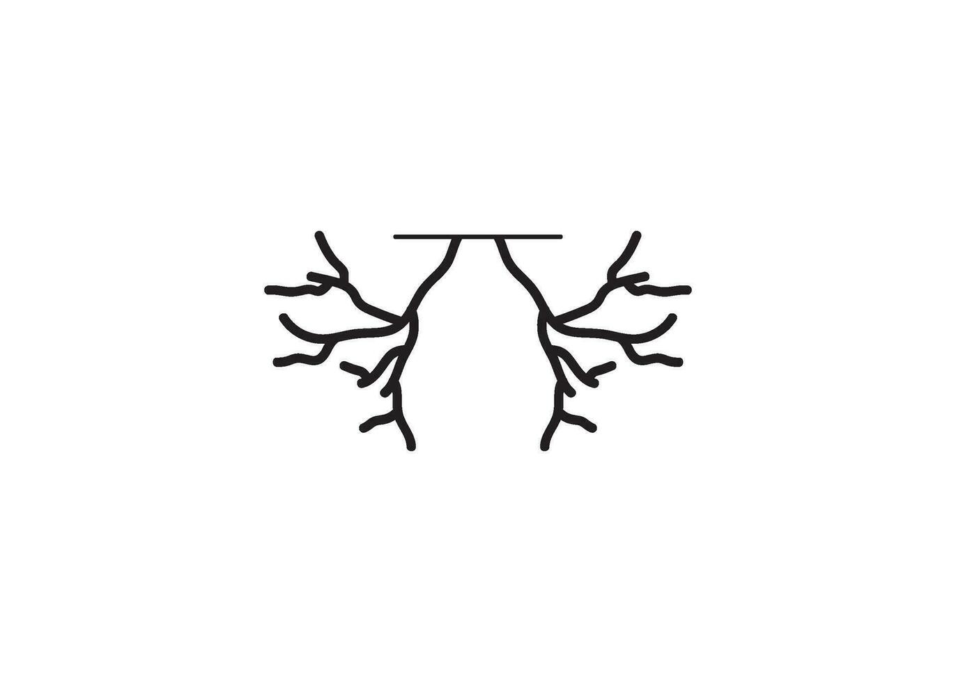 root icon design vector