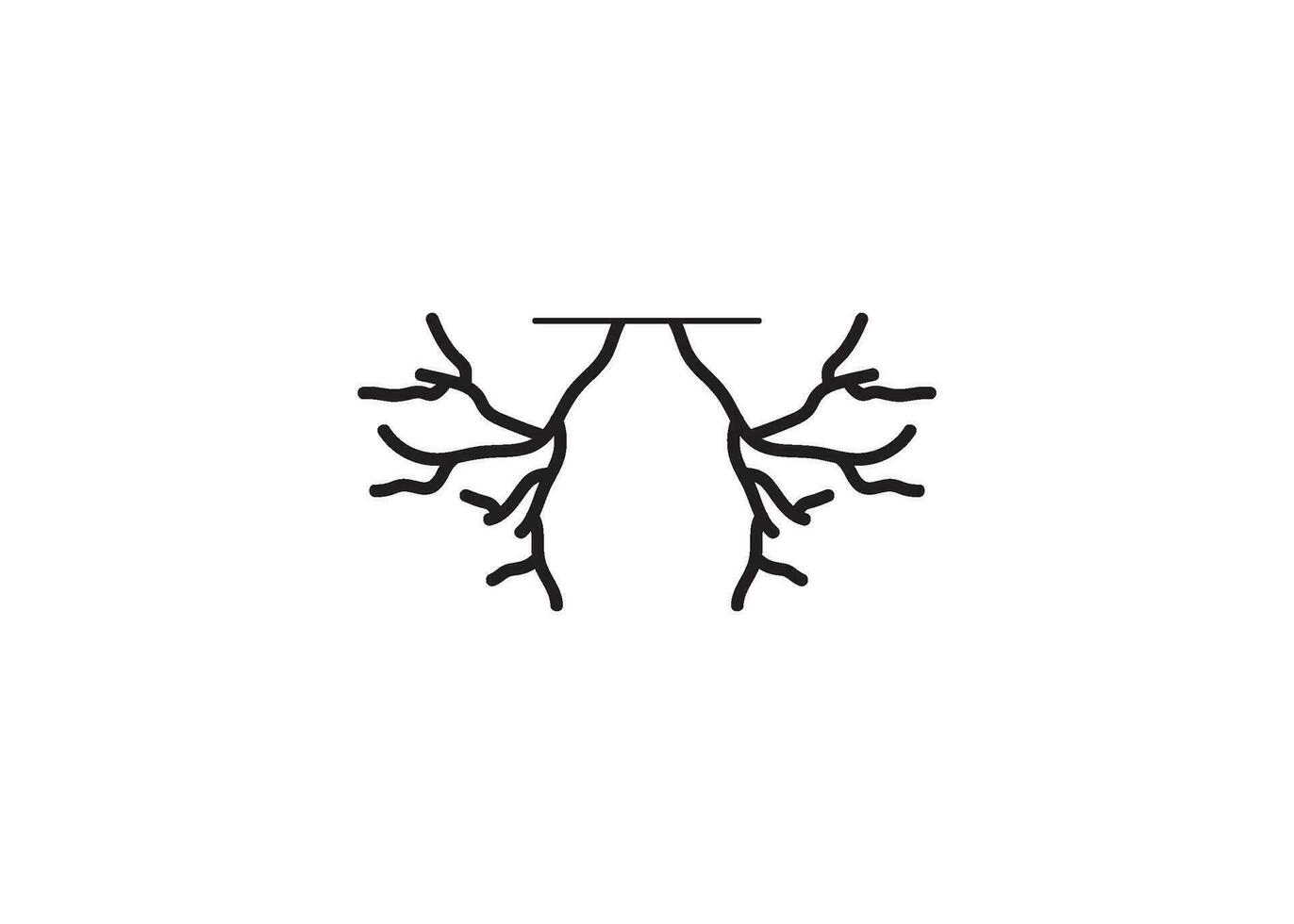 root icon design vector