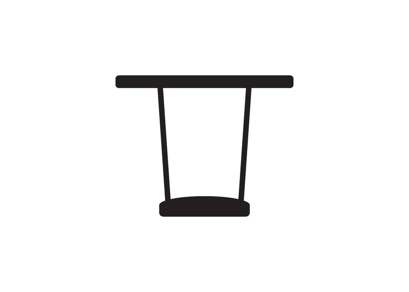 swings icon design template vector isolated