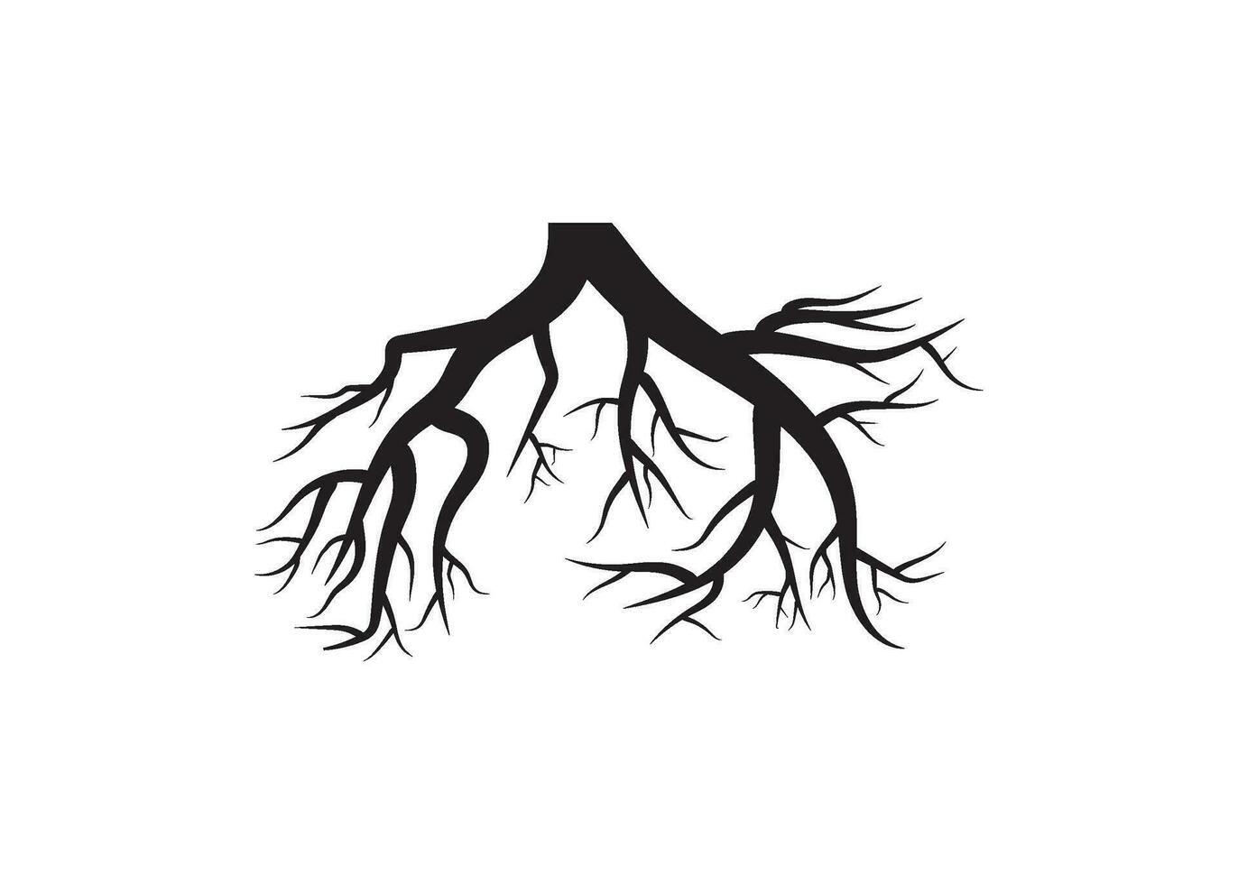 root icon design vector
