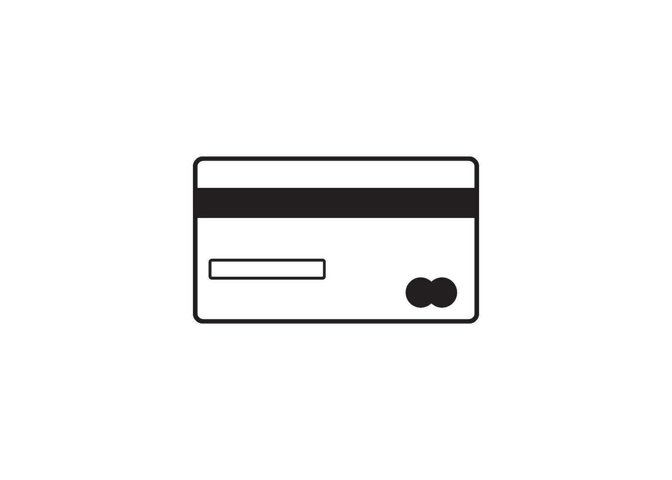 debit card icon vector