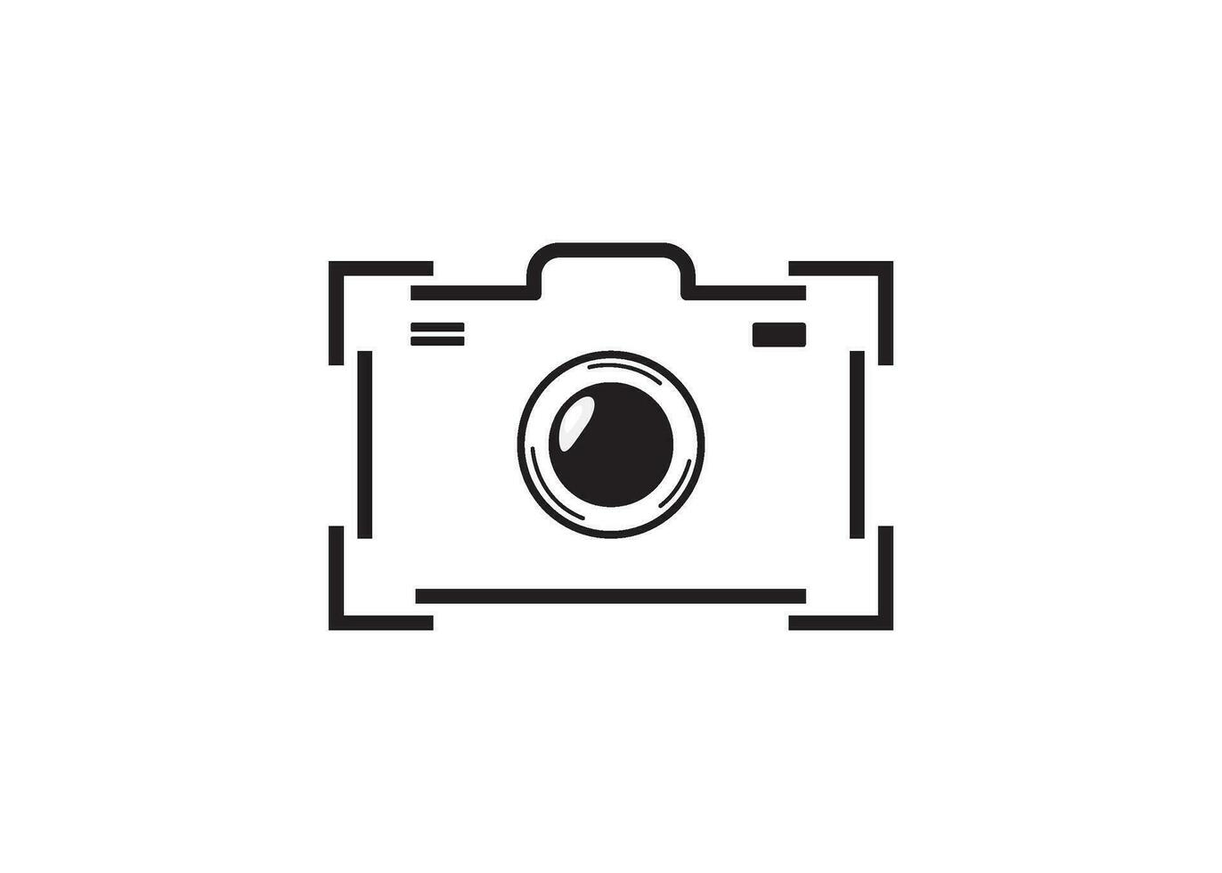 camera icon design vector