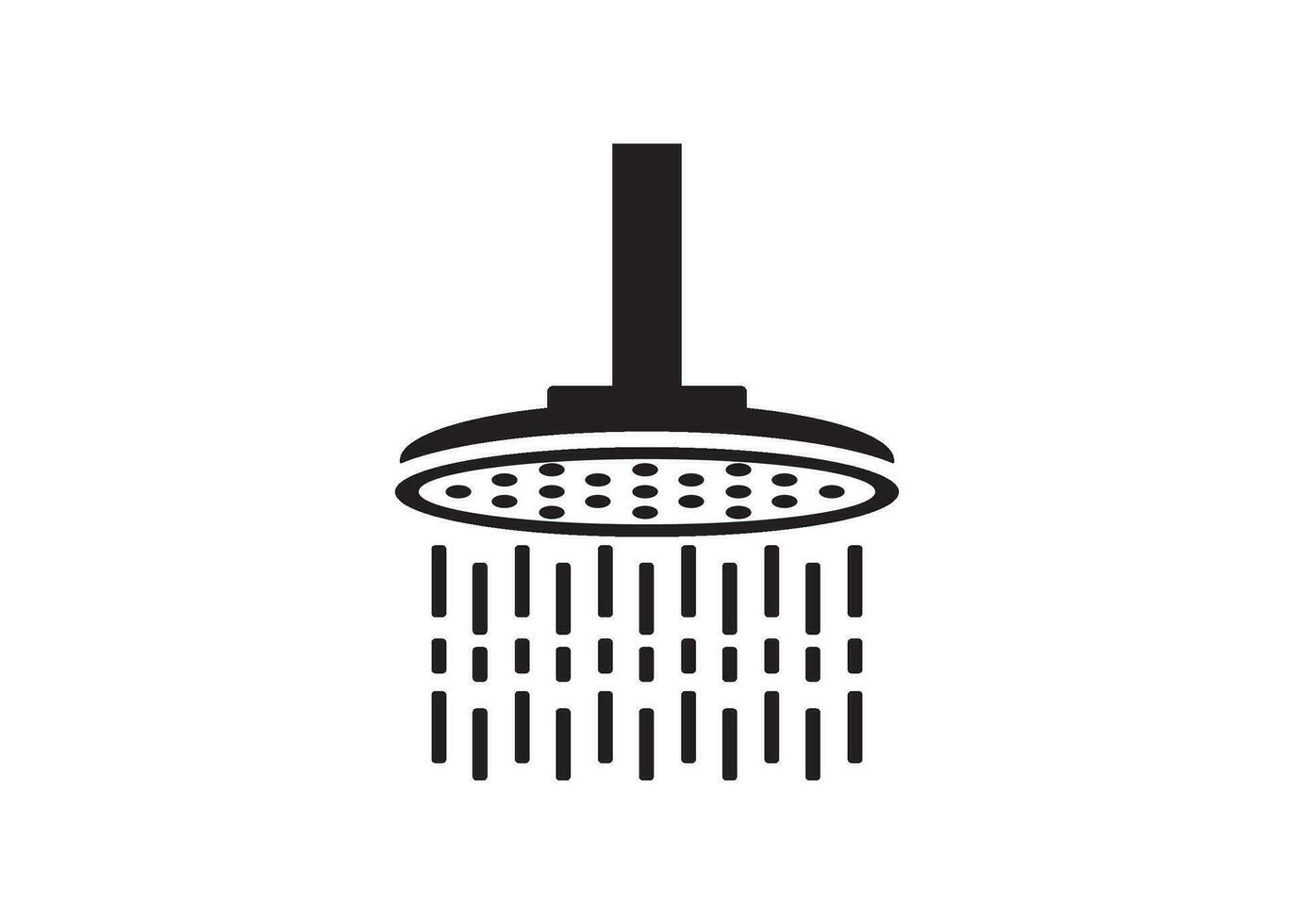 shower icon design vector