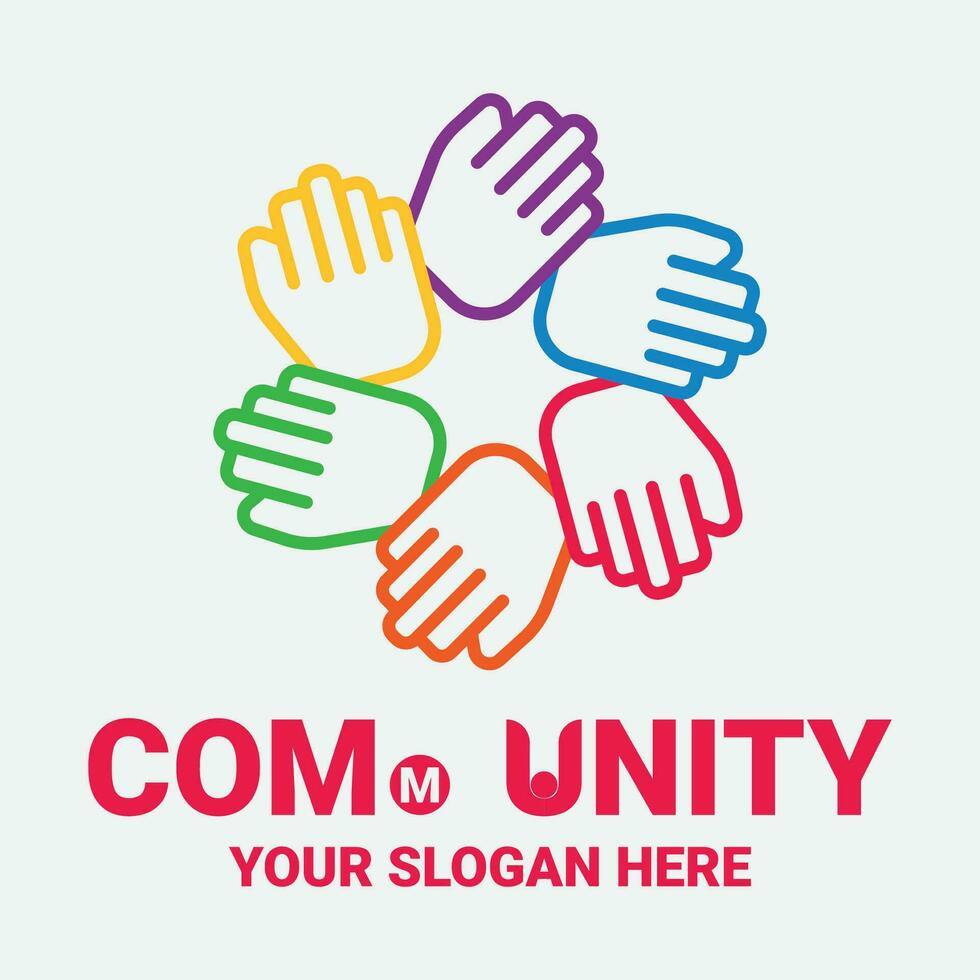 Community, network and social icon vector