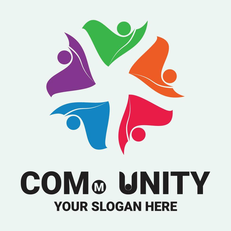 Community, network and social icon vector