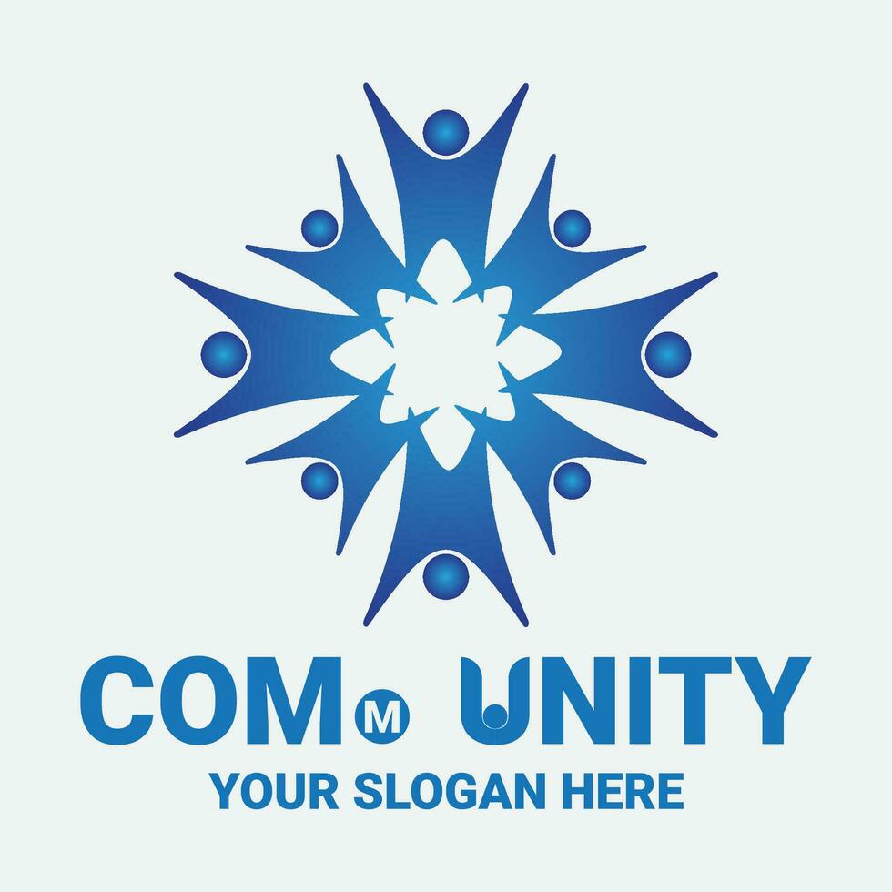 Community, network and social icon vector