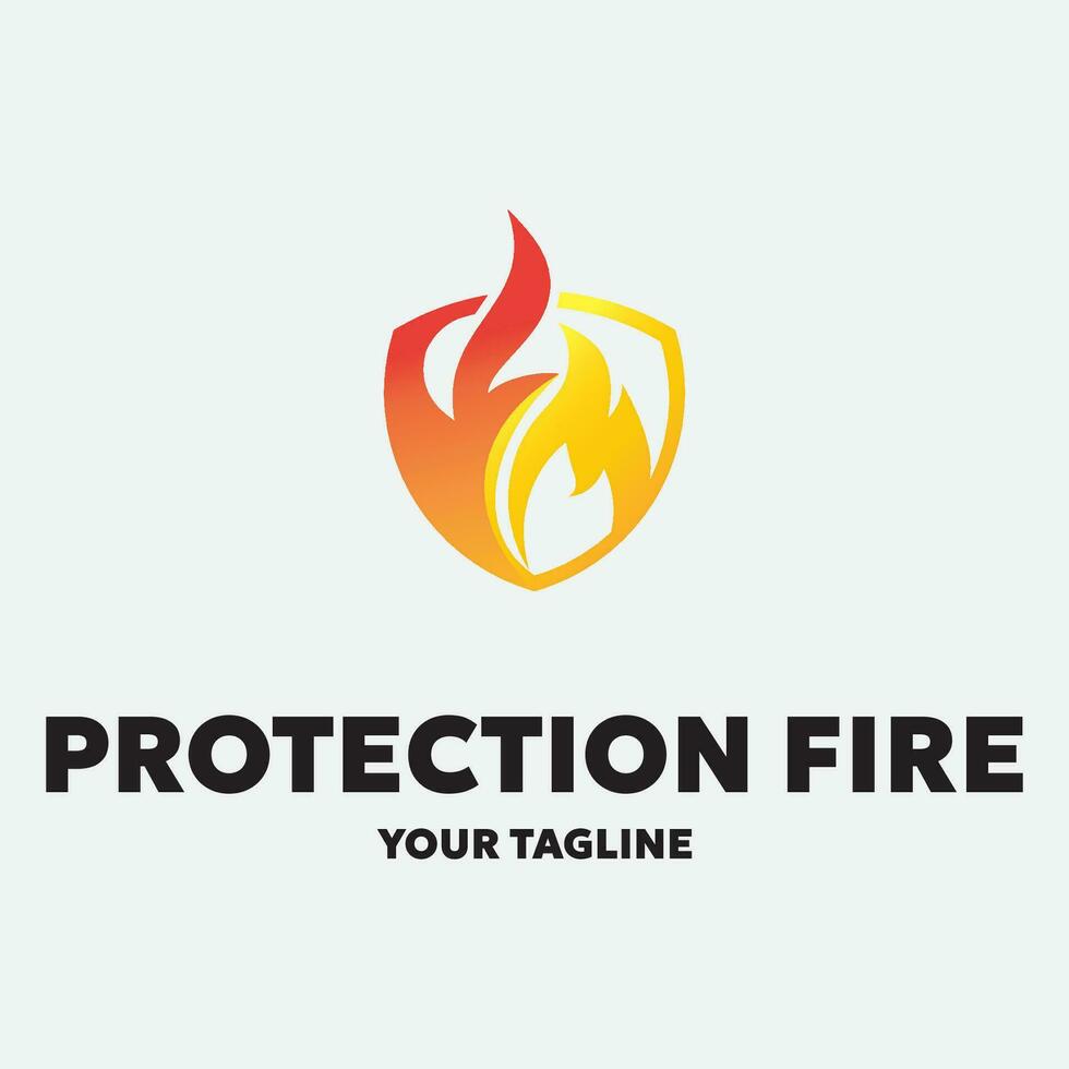 icon logo flame on earth vector