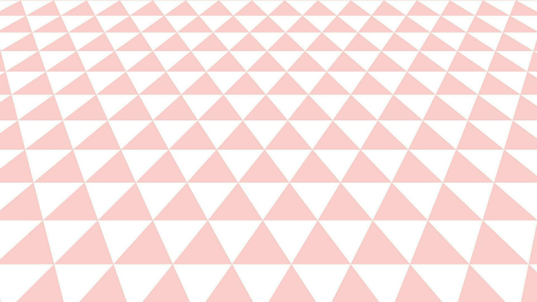 Vector illustration pink triangle geometric wave seamless pattern