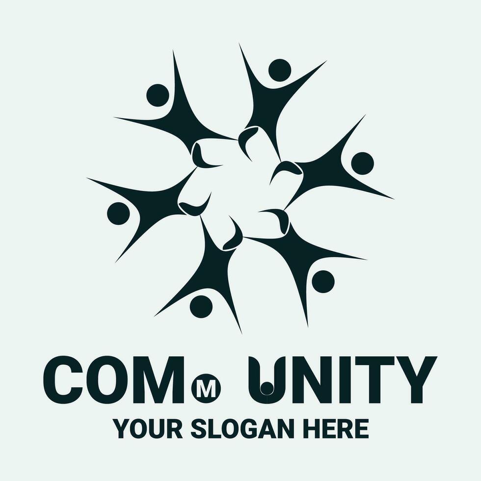Community, network and social icon vector