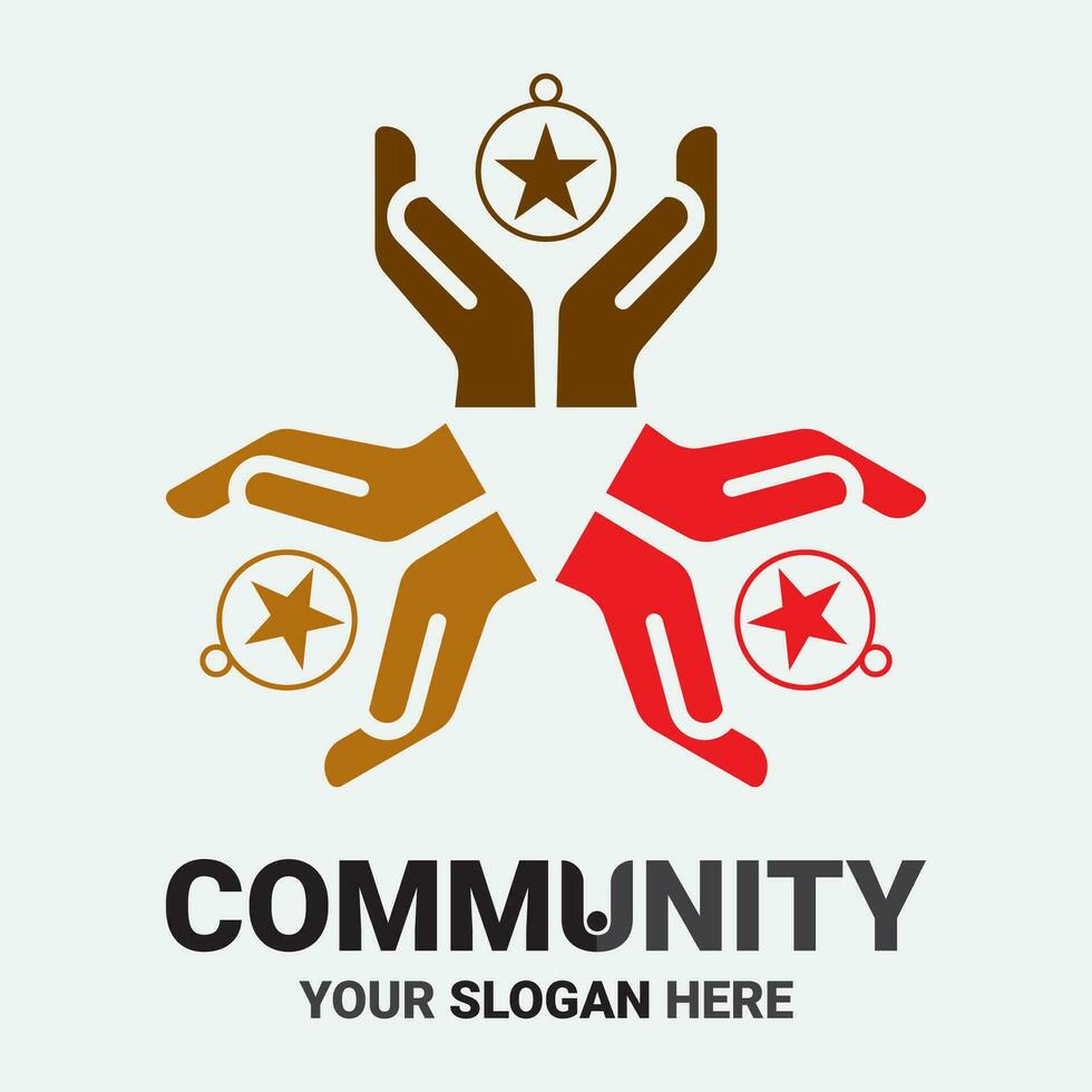 Community, network and social icon vector
