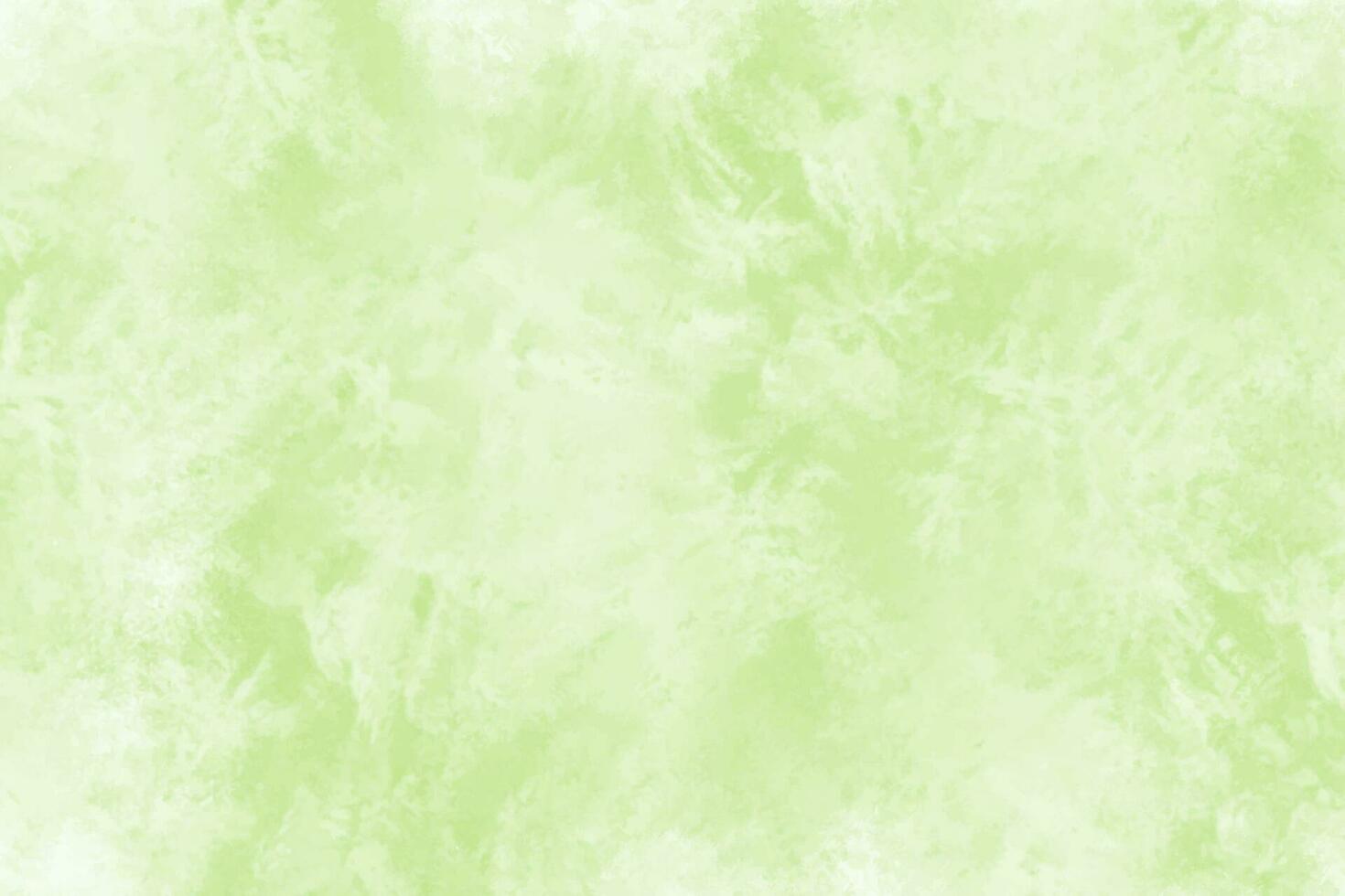 Green abstract watercolor texture background. Pastel watercolour brush splash pattern vector
