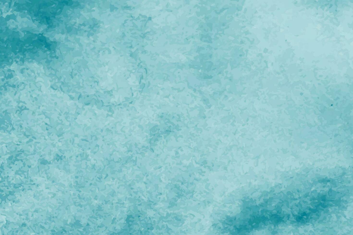 Abstract blue watercolor background. Water color paint brush paper texture vector