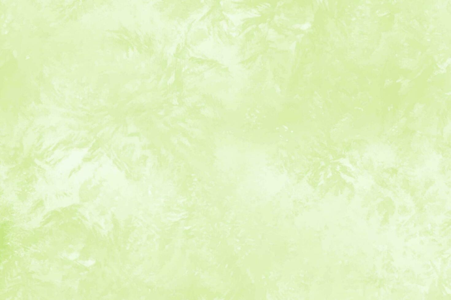 Green abstract watercolor texture background. Pastel watercolour brush splash pattern vector