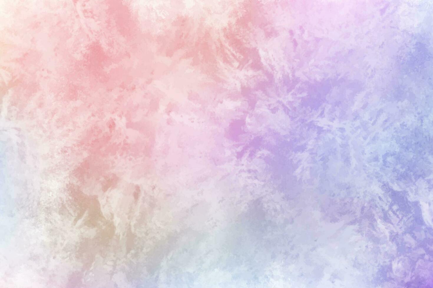 Abstract pastel watercolor background. Rainbow watercolour pattern vector