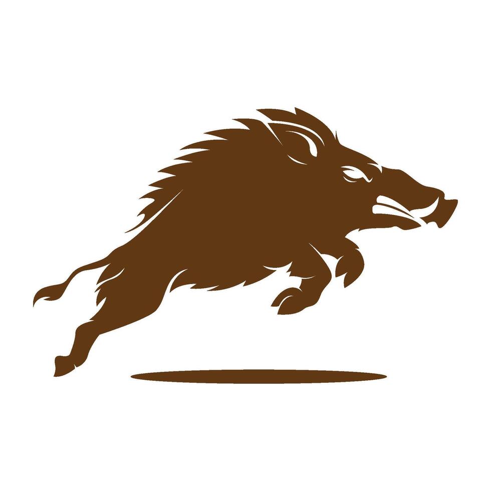 Warthog icon logo design vector