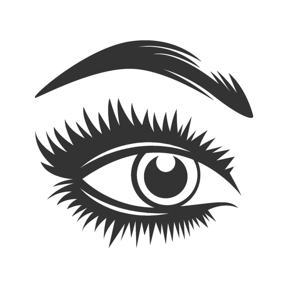 Eyes logo icon design vector