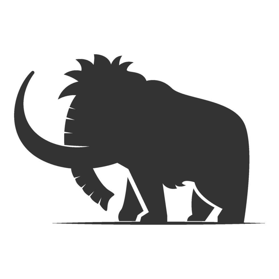 Mammoth logo icon design vector