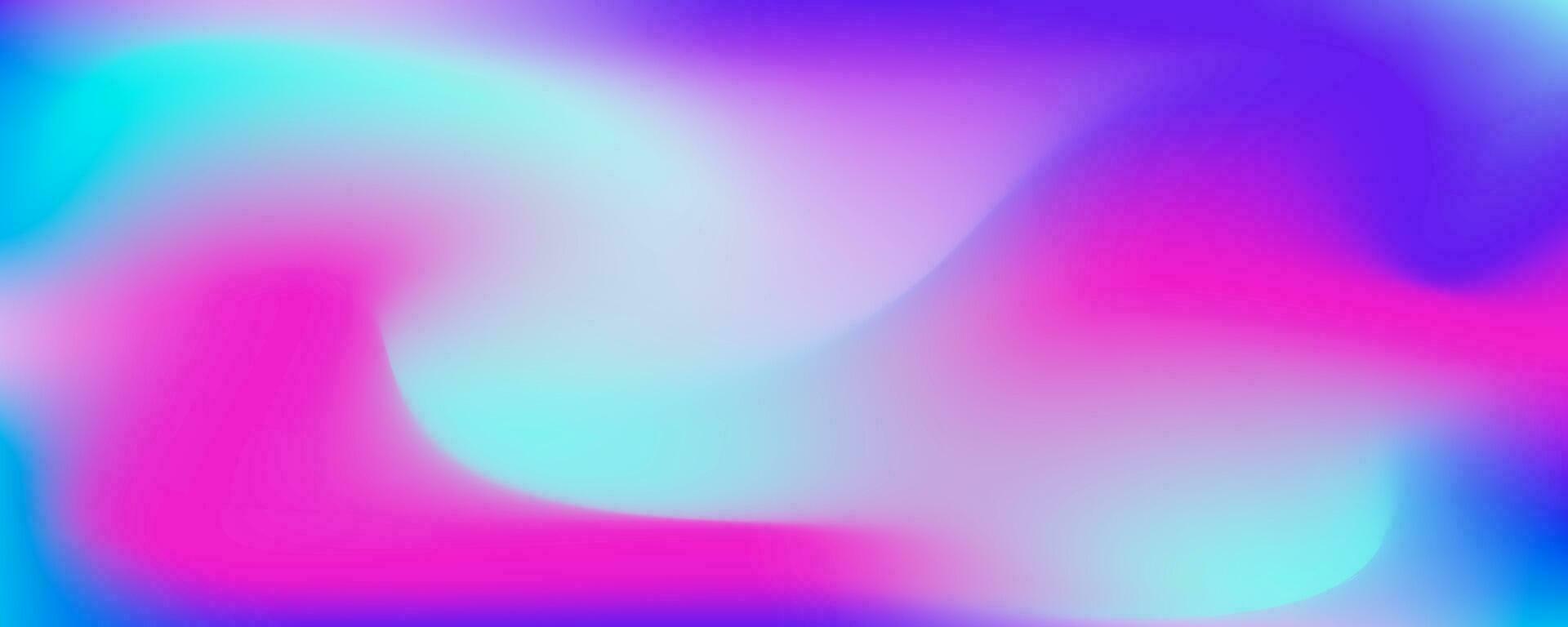 Neon gradient banner background vector