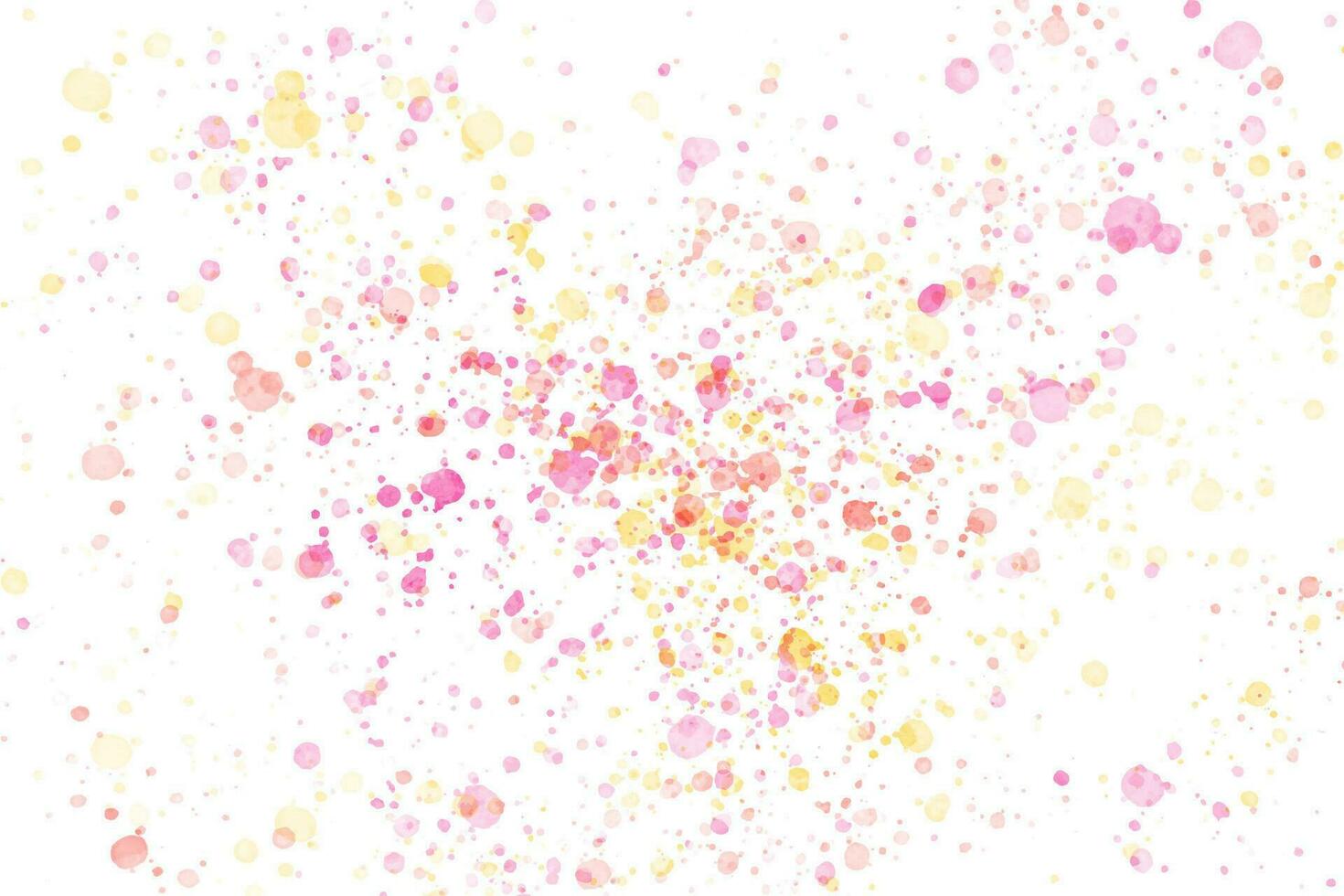 Colorful paint splatter on white background vector