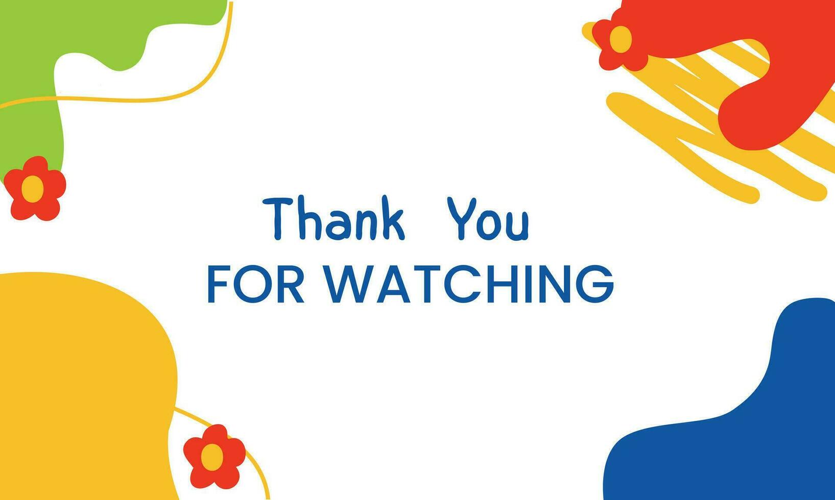 thank you for social media post Suitable for story banner flyer and web internet ads vector
