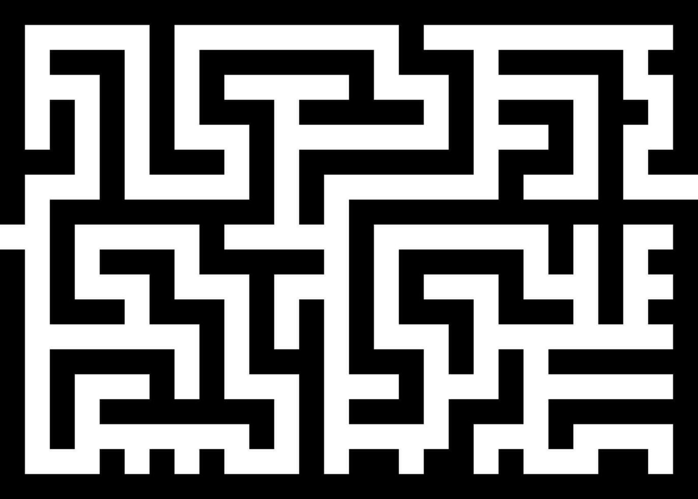 Free vector maze for kids. Free vector labyrinth game way