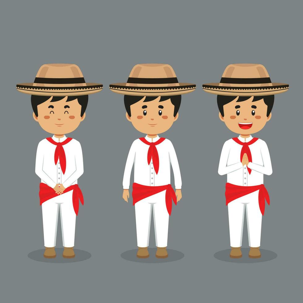 Columbia Character with Various Expression vector