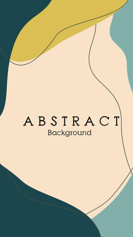 modern abstract greend and orange clasic background vector