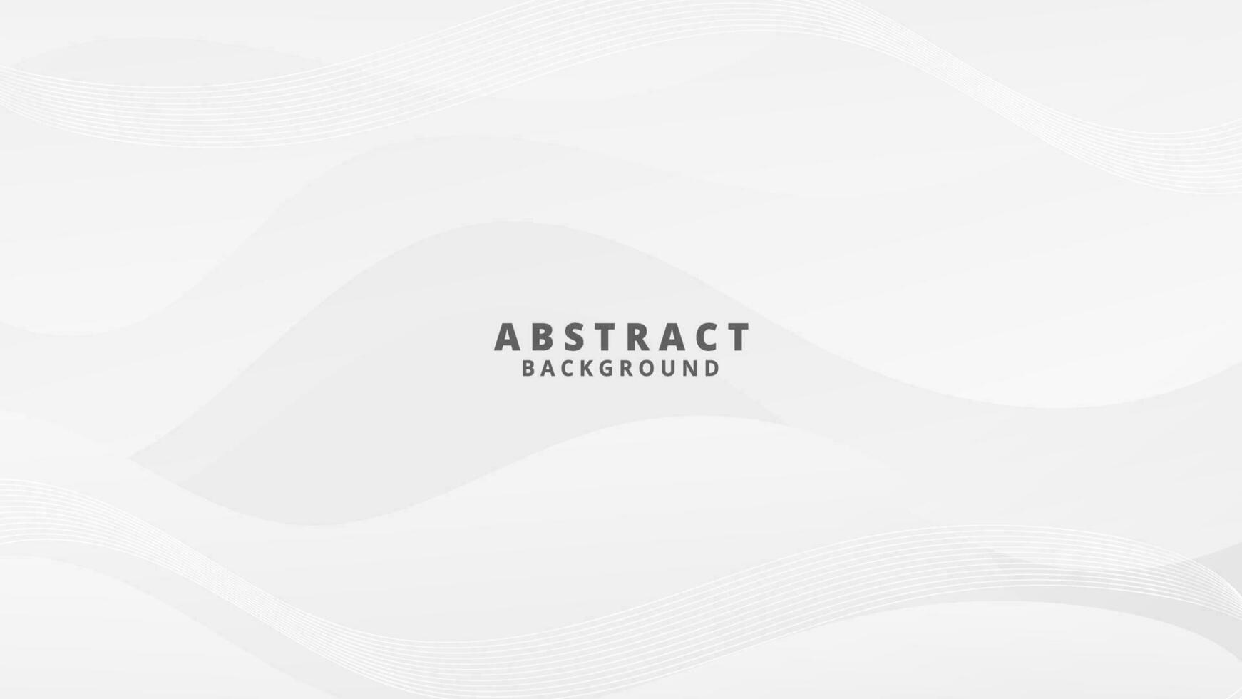 Abstract Gradient white liquid Wave Background vector