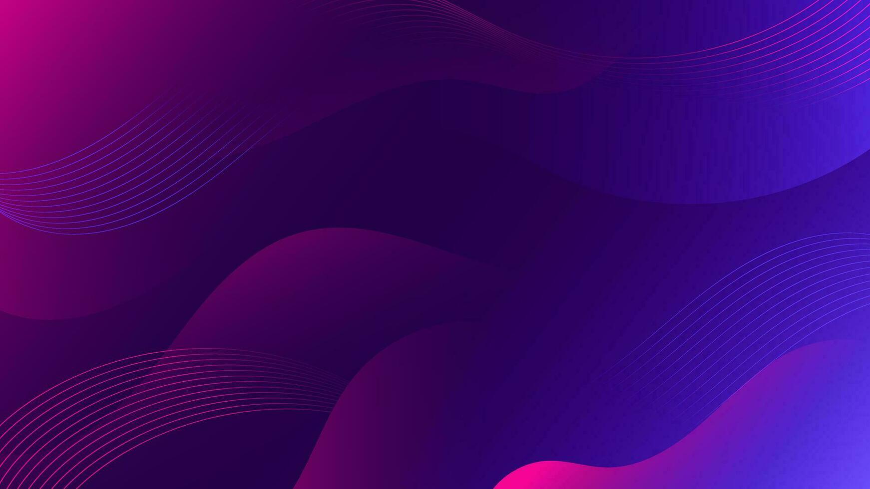 Adobe Illustrator ArtworkAbstract Gradient purple blue liquid Wave Background vector