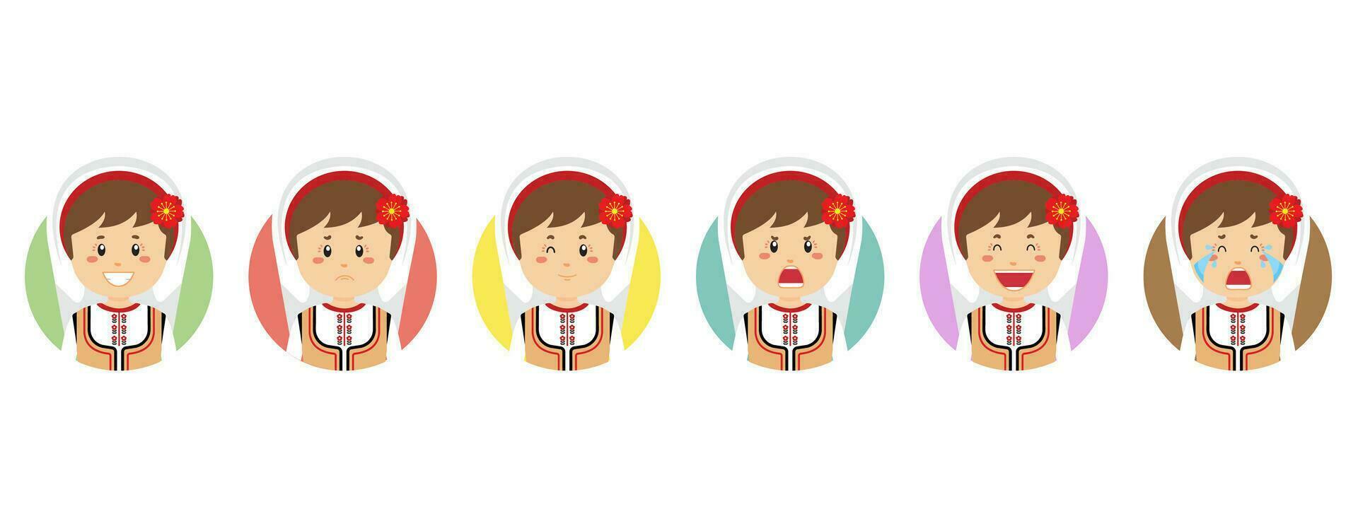 Moldova Avatar with Various Expression vector