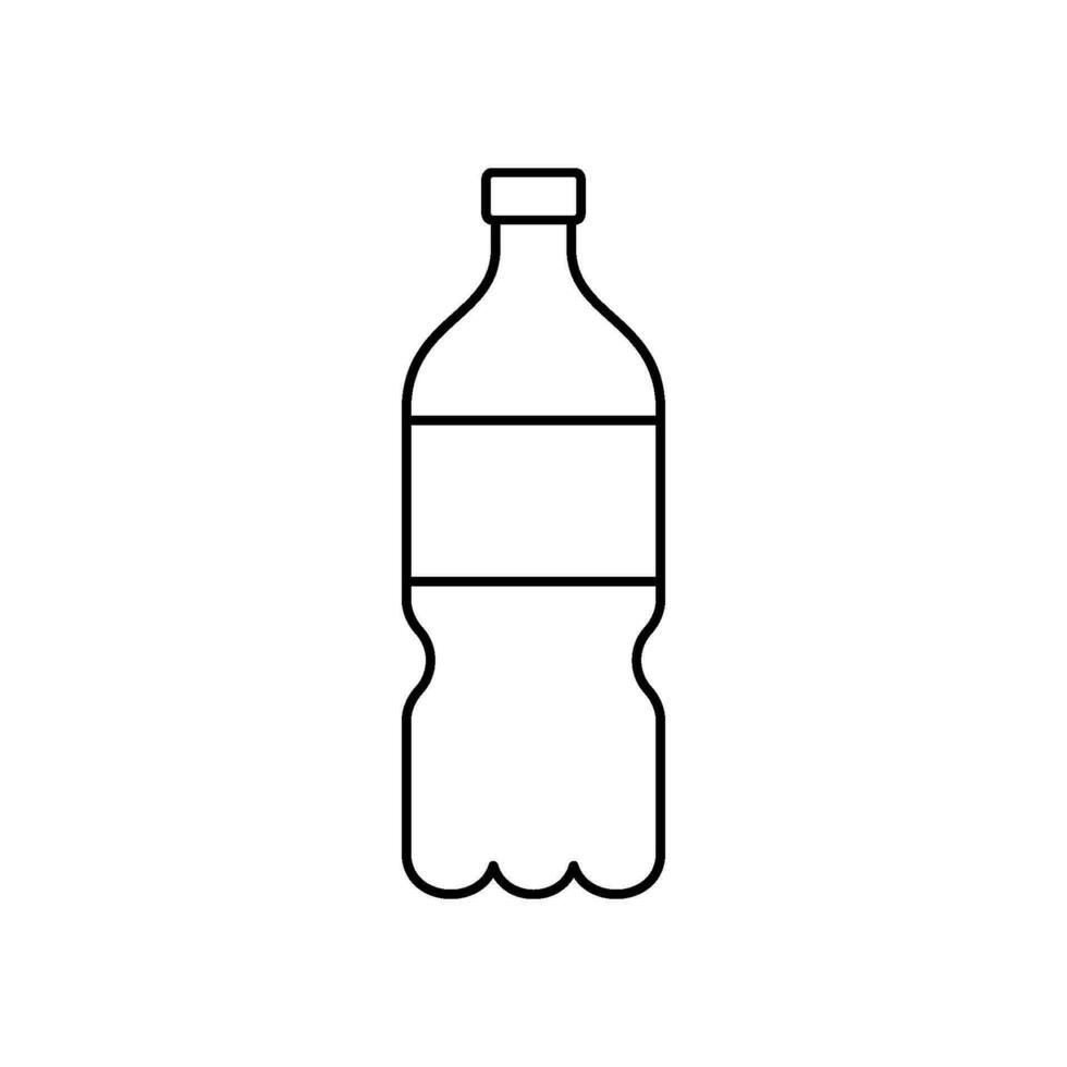 Plastic Bottle Icon vector design templates simple and modern concept